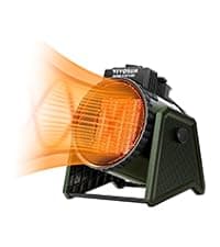 VIVOSUN Portable Greenhouse Heater, 1500W/750W Electric Heater, 3 Modes for Fast Heating, Overheat Protection, Dustproof Design for Grow Tents, Patios & Outdoors