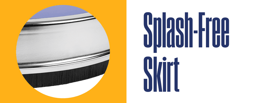 Westinghouse Universal 16.5” Pressure Washer Surface Cleaner Attachment - Stainless Steel - 4400 Max PSI, 1/4” Connector - for Gas and Electric Pressure Washers