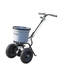 42-Inch Tow-Behind Lawn Sweeper, 10" Nylon Brushes, Universal Tractor/ATV Hitch, Never-Flat Wheels, Adjustable Height, 1-Year Warranty, Ideal for Leaves, Grass & Debris
