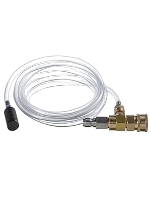 Downstream Injector for Pressure Washer, Power Washer Chemical Injector Kit, Soap Injector, 3/8 Inch Quick Connect, 4000 PSI