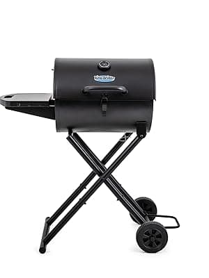 Char-Griller E1816 King-Griller Gambler Portable Charcoal Grill in Black