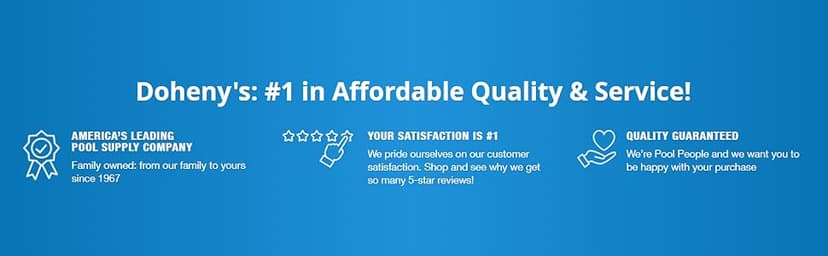 Doheny’s Commercial-Grade Winter Pool Covers for Above Ground Pools | Featuring Doheny’s Exclusive Tear Resistant Weave | The Best Winter Covers for Le$$! (12' x 24' Oval, Economy - 4 Yr.)