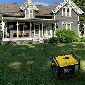 RVMATE 4 Prong 30 Amp 15 Feet Generator Extension Cord, NEMA L14-30P/L14-30R, 125/250V Up to 7500W 10 Gauge SJTW Generator Cord, ETL Listed