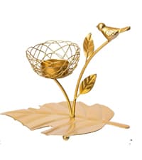 Marbrasse Desktop Glass Planter Hydroponics Vase,Planter Bulb Vase with Holder for Home Decoration,Modern Creative Bird Plant Terrarium Stand, for Plant Terrarium