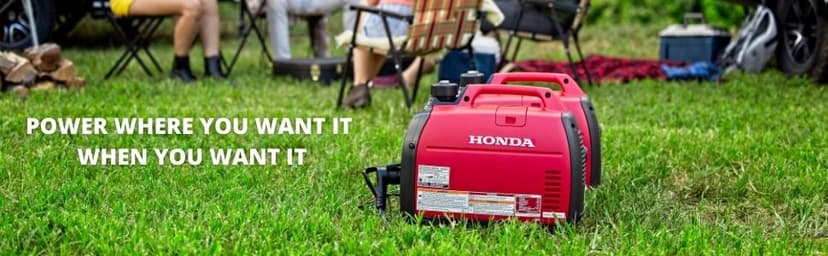 Honda EU2200ITAN1 2200-Watt 120-Volt Companion Super Quiet Portable Inverter Generator with CO-Minder - 49-State
