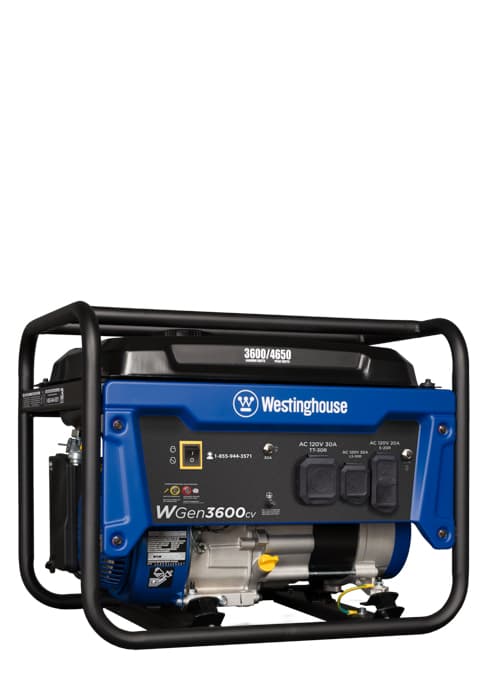 Westinghouse 6600 Watt Home Backup Portable Generator, Remote Electric Start with Auto Choke, Transfer Switch Ready, RV Ready, CO Sensor