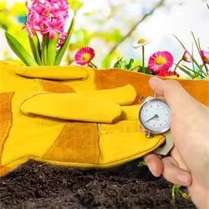 Long Gardening-Gloves Women/Men-Thorn proof Rose Pruning Heavy Duty Gauntlet-L