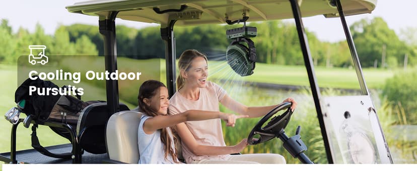 FRIZCOL 3-in-1 Camping Fan - Portable Fans Rechargeable - 24000mAh 9-Inch Battery Powered Fan(140Hrs) with Light & Remote for Indoor, Outdoor, Tent, Travel, BBQ, Fishing, Jobsite - Green