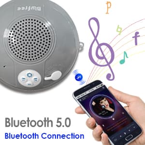 Floating Pool Speakers with Colorful Lights, IP68 Waterproof Bluetooth Speaker for Pool, Crystal Clear Sound Hot Tub Speaker for Pool, Spa and Outdoor