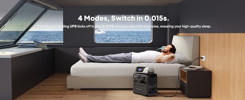 BLUETTI Solar Generator Pioneer 150 (AC240) & B210 Expansion Battery (Ships Separately), Expand to 3686Wh LiFePO4 Battery Backup w/ 3 2400W AC Outlets, IP65 Water Resistant,for Camping, RV