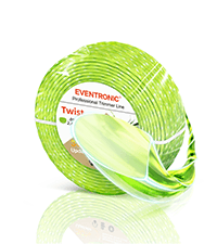 Weed Eater String, Eventronic 095 Trimmer Line of 150-Feet, Trimmer Line for Universal Replacement, Twist Weed Wacker String Fits Medium& Heavy Grass&Weeds, String Trimmer Line of Yellow Premium Nylon