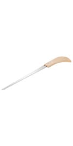 uxcell 24 Inch Pruning Saws, Straight Blade Hand Saw Wood Handle for Camping Garden Wood Tree Branches Trimming