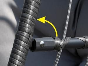 HWB Hanging Egg Chair with Stand, Patio Wicker Hammock Egg Swing Chair with Cushion for Bedroom Garden Indoor Outdoor (Grey)