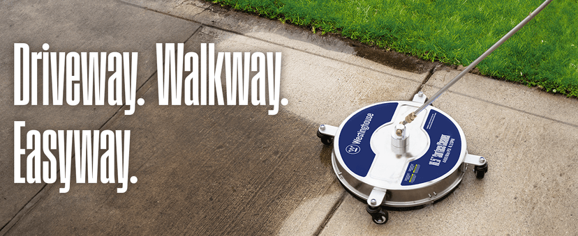 Westinghouse Universal 16.5” Pressure Washer Surface Cleaner Attachment - Stainless Steel - 4400 Max PSI, 1/4” Connector - for Gas and Electric Pressure Washers