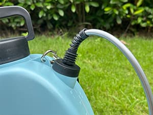 3.2 Gallon Battery Powered Backpack Sprayer, Upgraded Electric Back Pack Sprayer with 3 Spray Force, Battery Indicator, Rechargeable Handle, 41" Telescopic Wand, 5 Mist Nozzles, for Lawn and Garden