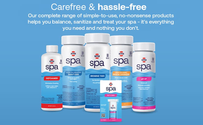 HTH Spa 86135 Non Chlorine Shock Oxidizer, Spa & Hot Tub Chemical Clears Cloudy Water, 2.25 lbs