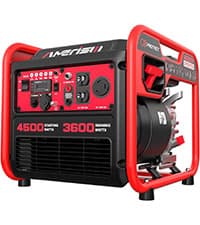 Portable Inverter Generator 2500W Gas Powered, Long Runtime Gas Generator for Home Backup, Emergency, Camping, EPA Compliant 2025 Version