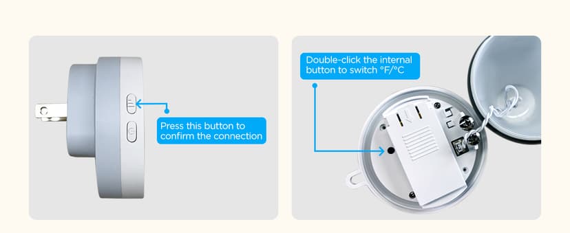GoveeLife Smart Pool Thermometer with WiFi Gateway, Digital Swimming Water Thermometer Temperature Monitor with IPX7 Waterproof, Remote App Notification Alert for Ice Bath Tub, Fishbowl, Pond, Hot Tub