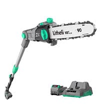 Litheli Cordless Lawn Mower 13 Inch, 5 Heights, 20V Electric Lawn Mowers for Garden, Yard and Farm, with Brushless Motor, 4.0Ah Battery & Charger Included