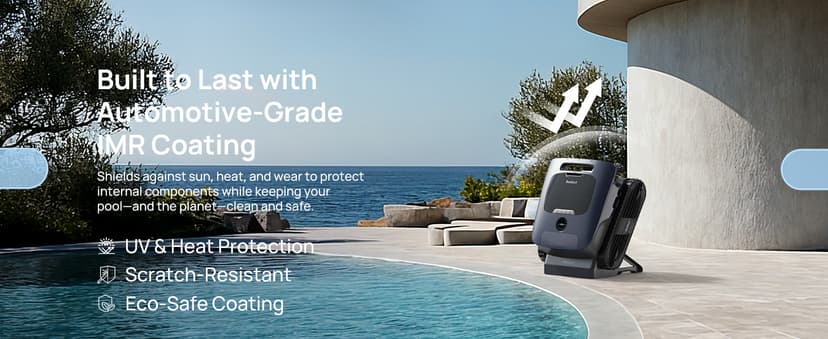 Beatbot AquaSense 2 Ultra Cordless Robotic Pool Cleaner for Complex Pools, Pool Mapping with AI Camera, 5-in-1 Cleaning, Smart Surface Parking, Pool Skimmer, Water Clarification – Prussian Blue