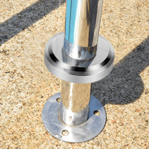 Universal Fit Pool Ladder Escutcheon Plates 4Pack,Blasoul Stainless Steel Cover Plate for 1.9" Inground Pool Handrail