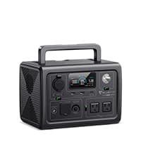 BLUETTI Solar Generator EB3A, 268Wh LiFePO4 Battery Backup w/ 2 600W (1,200W Surge) AC Outlets, Recharge from 0-80% in 30 Min., LFP Backup for Outdoor Camping, Trip, Power Outage