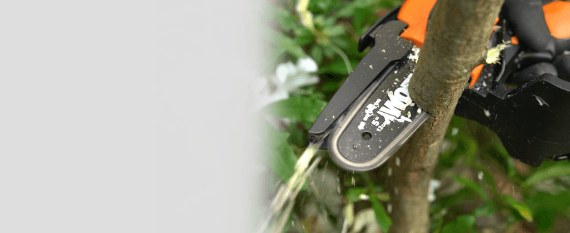 WORX WG324.9 20V Power Share 5” Cordless Pruning Saw, Bare Tool Only, Black and Orange