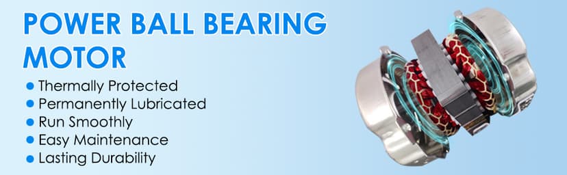 KEN BROWN 18 Inch 3-Speed High Velocity Industrial Oscillating Fan, Wall Mount Fan with Max. 4200 CFM, Seperated Switch and 5 Blades, Heavy Duty Metal for Household/Patio/Workshop, Blue