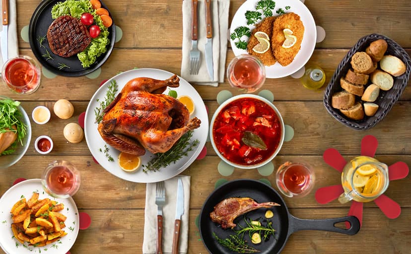 Silicone Trivets for Hot Dishes,Tree Shaped Trivets Set for Hot Pots and Pans, Tree Coasters/Tree Trivets,Hot Pads for Kitchen Decor and Accessories, 3 Pot Holders and 1 Stand (Christmas Round)