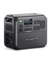 BLUETTI Solar Generator EB3A, 268Wh LiFePO4 Battery Backup w/ 2 600W (1,200W Surge) AC Outlets, Recharge from 0-80% in 30 Min., LFP Backup for Outdoor Camping, Trip, Power Outage