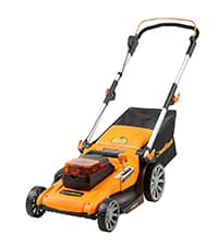 LawnMaster CLMF4819A 48V MAX* 19-inch Brushless Cordless Mower with 2X24V MAX* 4.0Ah Battery and a Dual Charger