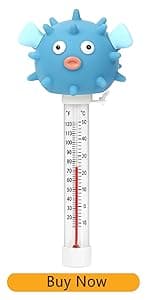 XY-WQ 2 Pack Floating Pool Thermometer, Large Size Easy Read for Water Temperature with String for Outdoor and Indoor Swimming Pools and Spas