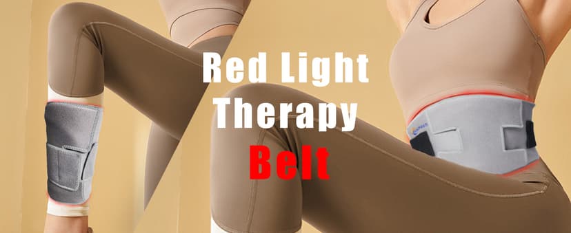 3-in-1 Red Light Therapy for Face and Body, 36W Red Light Therapy Lamp with Stand and Timer, Red Light Therapy Belt with 660nm & Infrared 850nm, for Pain Relief, Improve Sleep, Skin Health