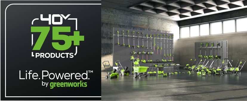 Greenworks 40V (75+ Compatible Tools) 16” Cordless Snow Blower, 5.0Ah Battery and Charger Included, SN40B410