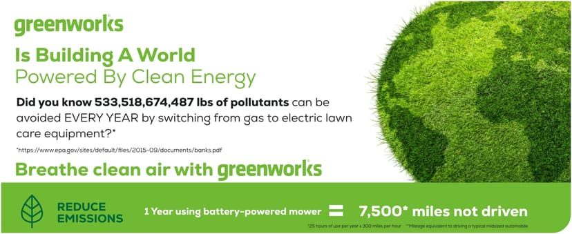 Greenworks 48V (2 x 24V) 17" Brushless Cordless (Push) Lawn Mower, (2) 4.0Ah Batteries and Dual Port Rapid Charger Included