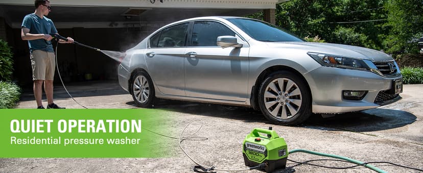 Greenworks 1800 PSI (1.1 GPM) Electric Pressure Washer PWMA Certified