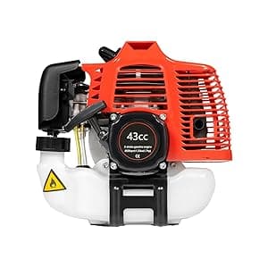 42.7CC Gas Powered Pole Saws 2-Stroke Gas Pole Saws For Tree Trimming with Single-Cylinder and Air-Cooled, Pole Chainsaw Suitable for Pruning Branches and Leaves in Orchards and Urban Greenery