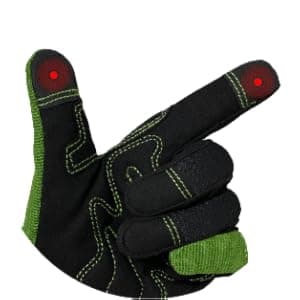 Gardening Gloves for Men and Women, Thorn Proof & Puncture Resistant Working Gloves, Gloves for Safety Work and Gardening, Gardening Gifts, Synthetic Leather Spandex Mechanic with Touchscreen Support