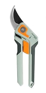 PrunePro Pruning Shears for Gardening Professional Bypass Hand Pruner Up to 1 Inch Cut Capacity Sharp Stainless Steel Blade Garden Scissors Plant Flower Garden Clipper 1 Pack