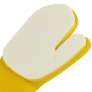 2 X Pool Cleaning Gloves for Swimming Pool Hot Tub Spa Scrubbing Mitt Waterproof Latex Gloves with Scouring Pad
