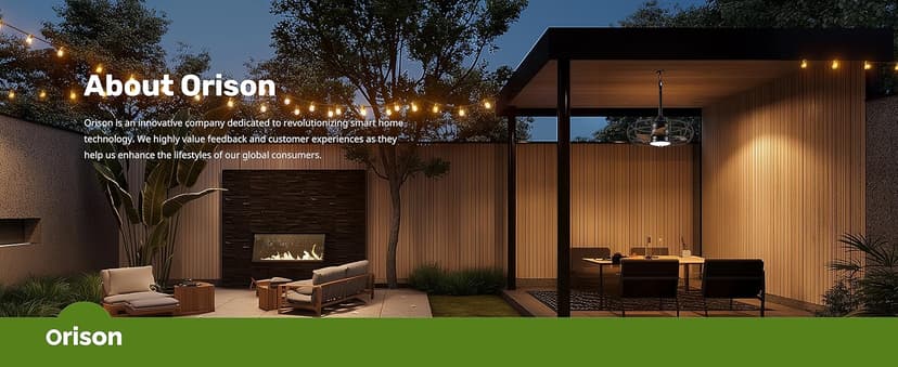 Orison Outdoor Ceiling Fans with Light, 21'' Wet Rated Outdoor Hanging Fan for Gazebo, Plug in Caged Lighting for Pergola Canopy, Hanging with Hook, 3 Color LED Light, Waterproof