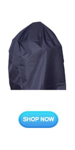 Ceramic Kamado Charcoal BBQ Grill and Smoker, Stainless Steel Grates -15" Ceramic with Tall Stand (GREEN)