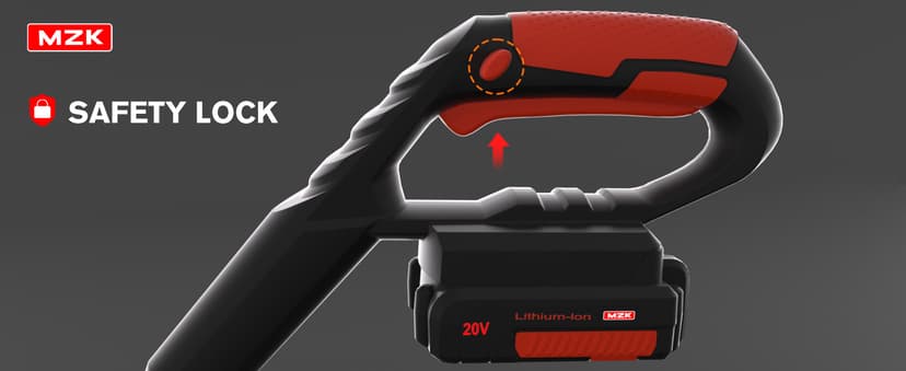 MZK 20V Cordless Tiller Cultivator with 24 Steel Tines,7.8-inch Wide Battery Powered Garden Cultivator, Mini Tiller for Gardening (2AH Battery and Charger Included)