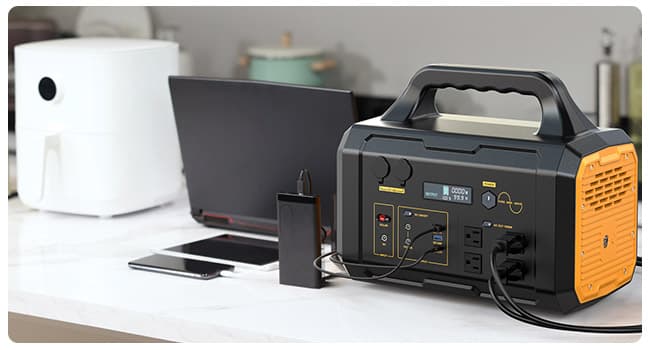 Solar Generator 1024Wh Portable Power Station with Solar Panel Included, LiFePO4 (LFP) Battery, with 120V AC Outlet for RV Camping Outdoor Home Emergency Backup, Fast Charging