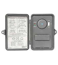 BN-LINK Pool Timer, Outdoor WiFi Timer Switch for Water Heater, Pool Pump, Metal Casing, Heavy Duty 40A 120-277 VAC 2HP