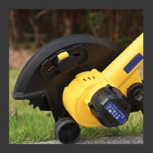 Cordless Edger Lawn Tool Compatible with Dewalt 20V Max Battery, Electric Battery-Powered Edger/Trencher (Tool ONLY) 9’’Blade, 3 Position Adjustable Depth for Landscaping, Driveways, Borders