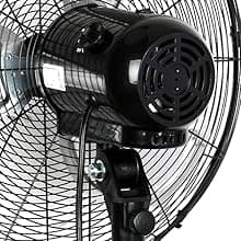 BILT HARD 5200 CFM 20" High-Velocity Industrial Pedestal Fan, 3-Speed Oscillating Stand Fan, Heavy Duty Metal Fan for Commercial, Warehouse, Garage Use