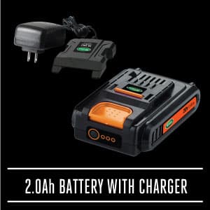 Scotts Outdoor Power Tools TC70020S 20-Volt 7.5-Inch Cordless Garden Tiller Cultivator, (2AH Battery & Fast Charger Included)