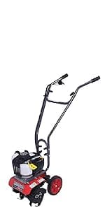 GardenTrax Mini Tiller Cultivator Powerful 33cc 2-Cycle Engine