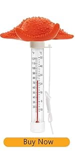 XY-WQ 2 Pack Floating Pool Thermometer, Large Size Easy Read for Water Temperature with String for Outdoor and Indoor Swimming Pools and Spas